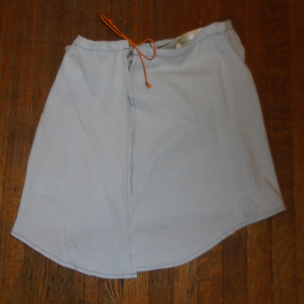 Urban Outfitters Blue Draw String Beach Skirt